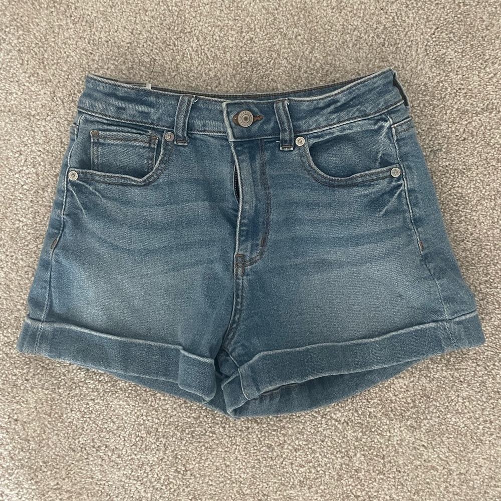 American Eagle jean shorts size 00